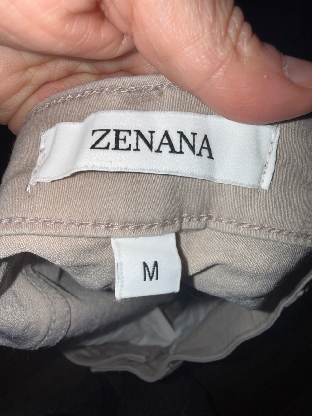 Zenana Outfitters Light Taupe Shorts